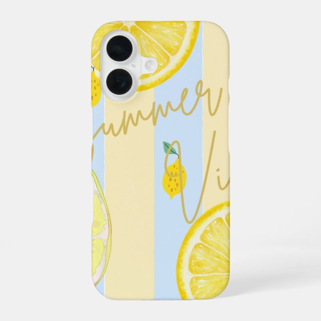 Sommer iPhone 16 Hülle (Rückseite)