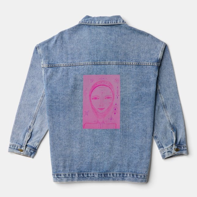 Sommer Jeansjacke (Rückseite)