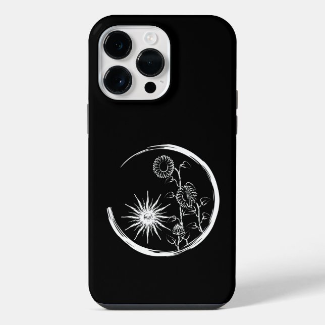 Sommer-Kamm iPhone 14 Pro Max Hülle (Rückseite)