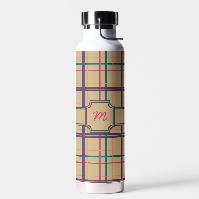 Sommer Kariert Trinkflasche (Links)