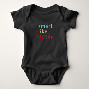 Sommer Kinder Smart Wie Daddy Kleinkind Baby Strampler
