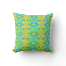 Sommer-Kissen Lime Throw