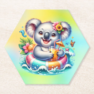 Sommer-Koala-Sublimations-Clipart-97702 Untersetzer