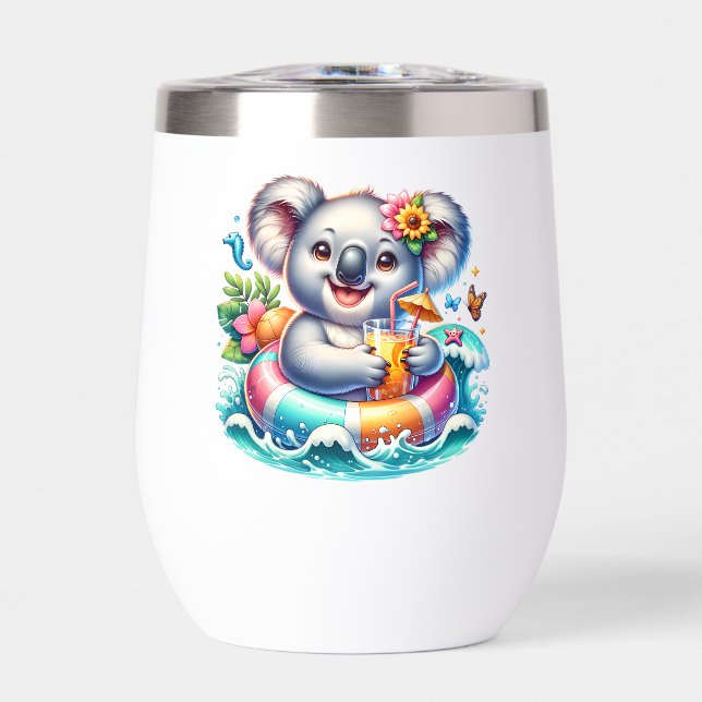Sommer Koala Sublimations-Cliparts-97702 (Vorderseite)