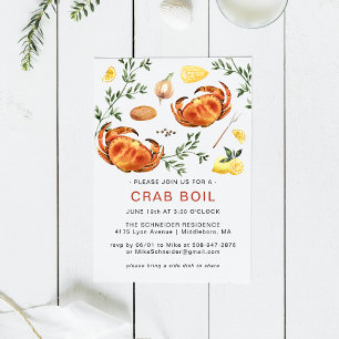 Sommer-Krabben-Eintopf   Low Country Boil Grillfes Einladung
