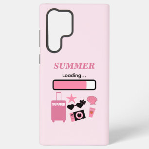 Sommer Lade Rosa Samsung Galaxy Hülle