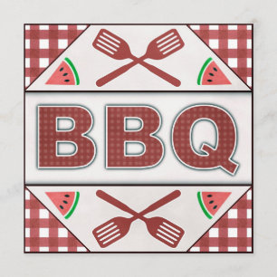 Sommer laden jährlicher GRILLEN Grill-PartyCookout Einladung