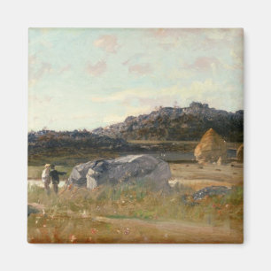 Sommer-Landschaft 2 Magnet