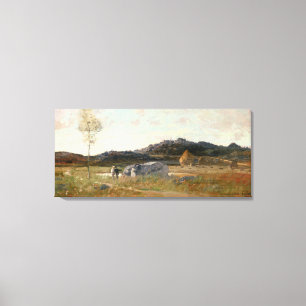 Sommer-Landschaft Leinwanddruck
