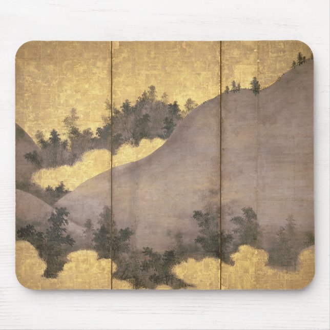 Sommer-Landschaft Mousepad (Vorne)