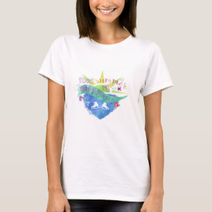 Sommer-Leben für eine Zahl Skater-T-Shirt T-Shirt