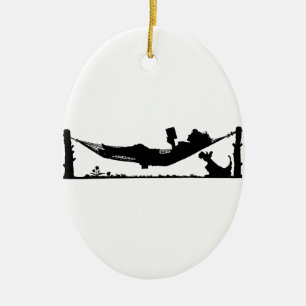 Sommer-Lesung Keramik Ornament