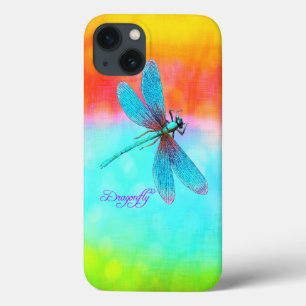 Sommer-Libellen-Regenbogen-helles dekoratives Case-Mate iPhone Hülle