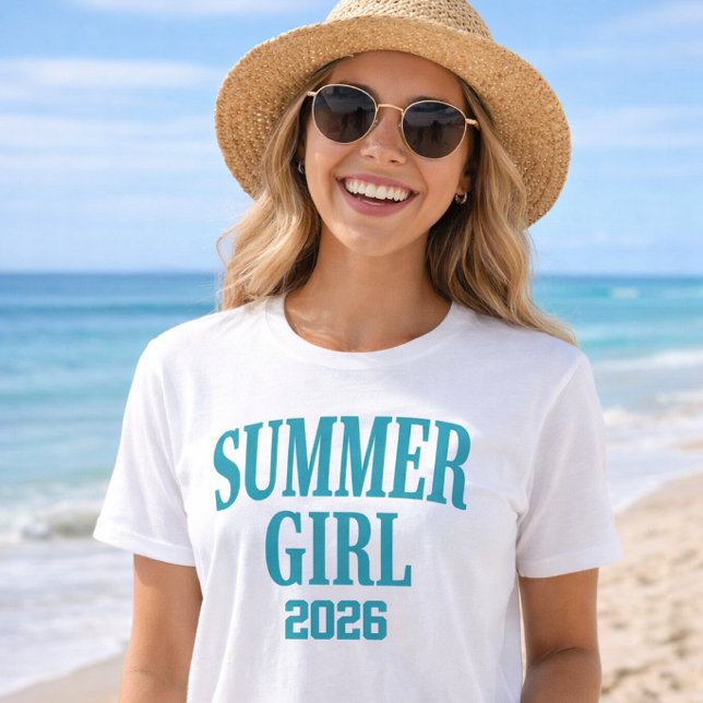 Sommer Mädchen 2026 Mode  T-Shirt (Von Creator hochgeladen)