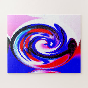 Sommer-Meereswelle-Küstenkunst