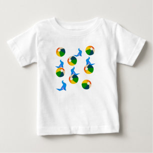 Sommer-Mood-Kinder-Rüschen-T-Shirt, Weiß Baby T-shirt