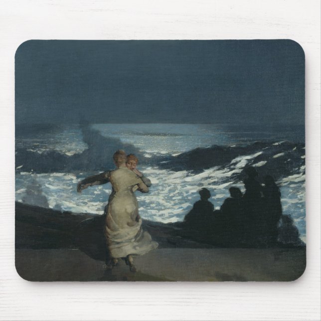 Sommer-Nacht, 1890 Mousepad (Vorne)