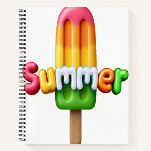 Sommer notizbuch