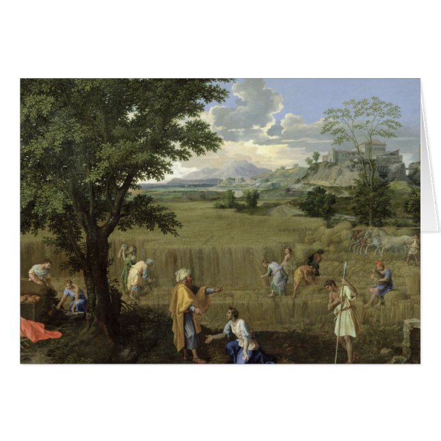 Sommer oder Ruth und Boaz, 1660-64 (Vorderseite (Horizontal))