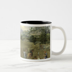 Sommer oder Ruth und Boaz, 1660-64 Zweifarbige Tasse