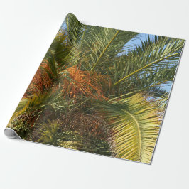 Sommer, Palmen, Blätter, Tropen, Baum, Natur, Pfla Geschenkpapier