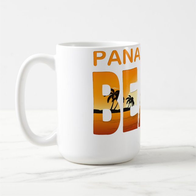 Sommer Panama-Stadt- Florida  Kaffeetasse (Links)