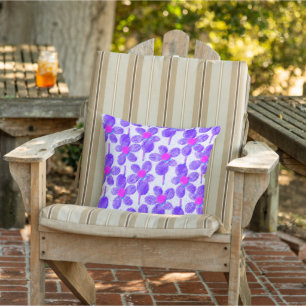 Sommer-Pastell-Kreide-Blumenmuster Kissen