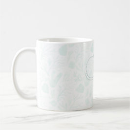Sommer Perlen Wasserfarben Ozean Design Kaffeetasse