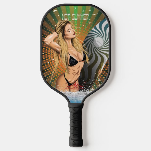 Sommer Pickleball Schläger (Vorderseite)