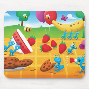 Sommer-Picknick Mousepad