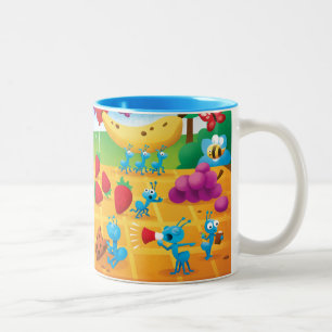 Sommer-Picknick Zweifarbige Tasse
