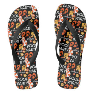 Sommer-Pool-Partys Flip Flops