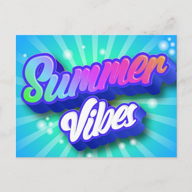 Sommer Postkarte (Summer Vibes Postcard!)