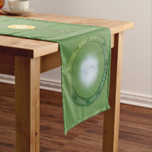 Sommer-Rad des Jahr-Altar-Stoffes Mittelgroßer Tischläufer