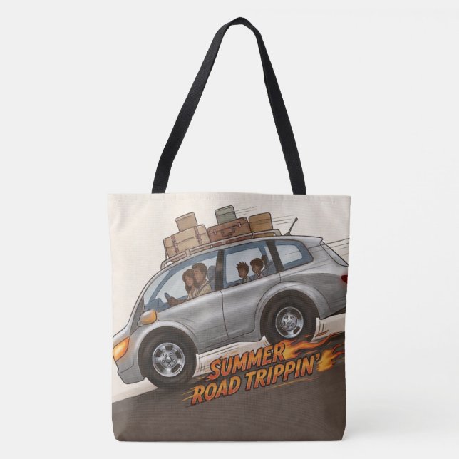 Sommer-Roadtrip Tasche (Vorderseite)