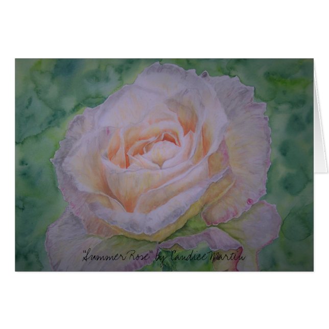 "Sommer-Rose" durch Candice Martin (Vorderseite (Horizontal))