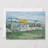 Sommer-Ruderboote Aquarell