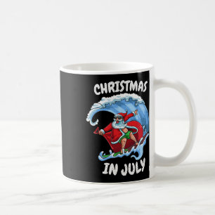 Sommer-Santa-Weihnachten im Juli Urlaub Gi Kaffeetasse