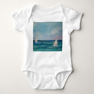 Sommer-Segelboot Babywear Baby Strampler