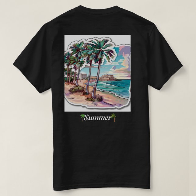 Sommer-Shirts  T-Shirt (Design Rückseite)
