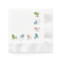 Sommer-Sitz-Spaß-Papier-Tischdecken