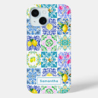 Sommer sizilianische bunt azulejo Amalfi Mediterra