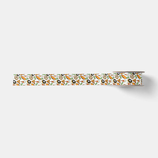 Sommer Snacks Nahtlose Muster Geschenk Wrapper Ban Satinband