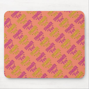 Sommer Sonne Sommer Spaß Mousepad