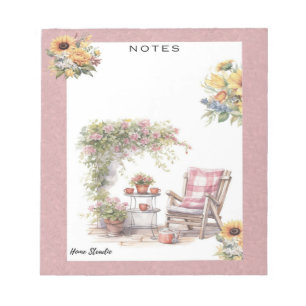 Sommer Sonnenaufgang Leeres Notizbuch Notizblock