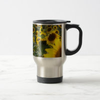 Sommer-Sonnenblume-Duschen-Pendler-Tasse