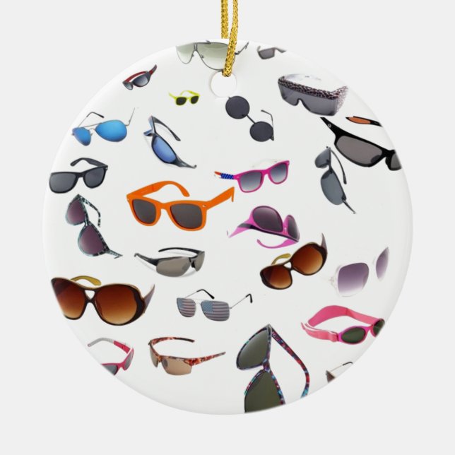 SOMMER-SPASS KERAMIK ORNAMENT (Vorne)