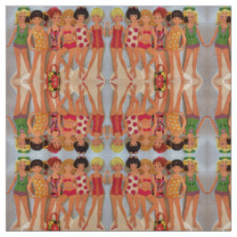 Sommer-Spaß-Papier-Puppen Stoff