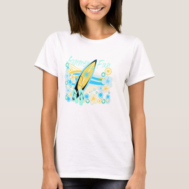 Sommer-Spaß-Trägershirt T-Shirt (Vorderseite)
