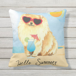 Sommer-Spitz Kissen